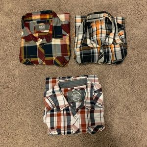LOT Men’s Buckle button downs